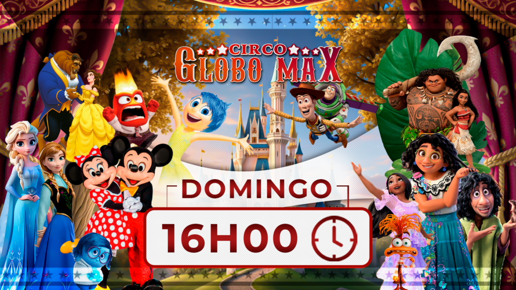 Circo Globo Max | Temporada PALHOÇA | Sessão 23/08 16H00